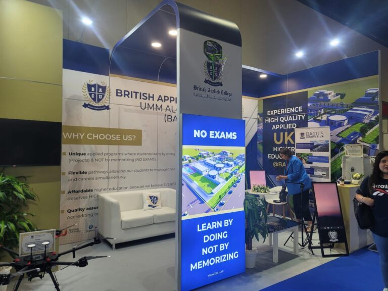 英国应用学院尖端教育闪耀GITEX 展位惊艳亮相