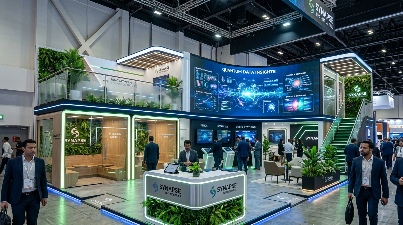 Bespoke Exhibition Stand Design Dubai 2026 - CN